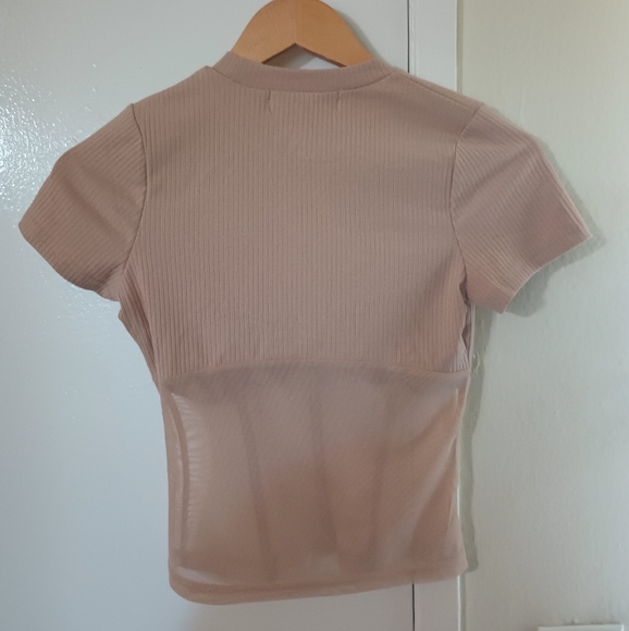 Sheer Corset Baby Tee - Picture 5 of 5